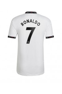 Fotbalové Dres Manchester United Cristiano Ronaldo #7 Venkovní Oblečení 2022-23 Krátký Rukáv